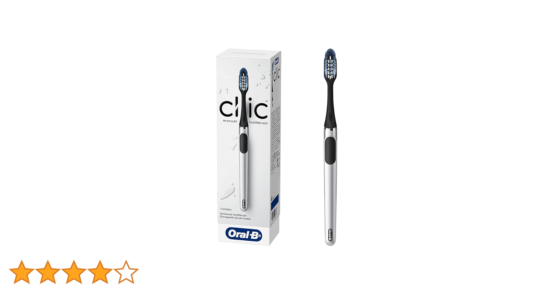 clicfit オーラルB クリックフィット クロムホワイト本体 Amazon.co.jp: オーラルB ClicFIT クリックフィット クロム